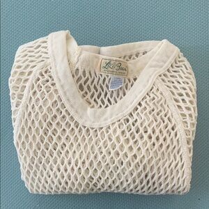 Vintage LL Bean Cream Shirt